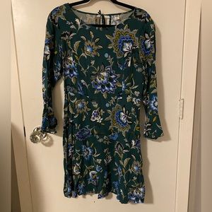 Long Sleeve Floral Dress